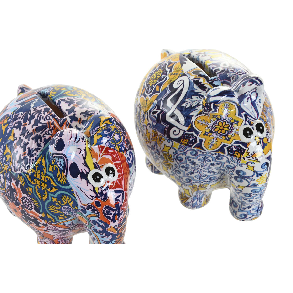 Hucha Home ESPRIT Resina (2 Unidades) 2 S3062550_1