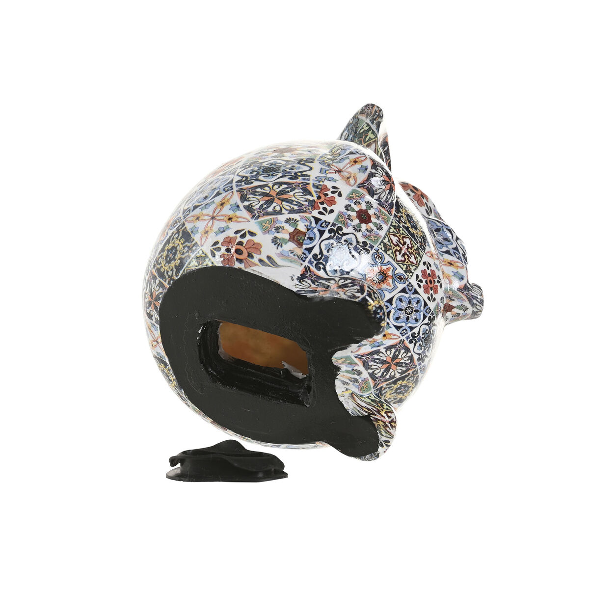 Hucha Home ESPRIT Resina Elefante 11,5 X 11 X 11 CM (2 Unidades) 3 S3062551_2