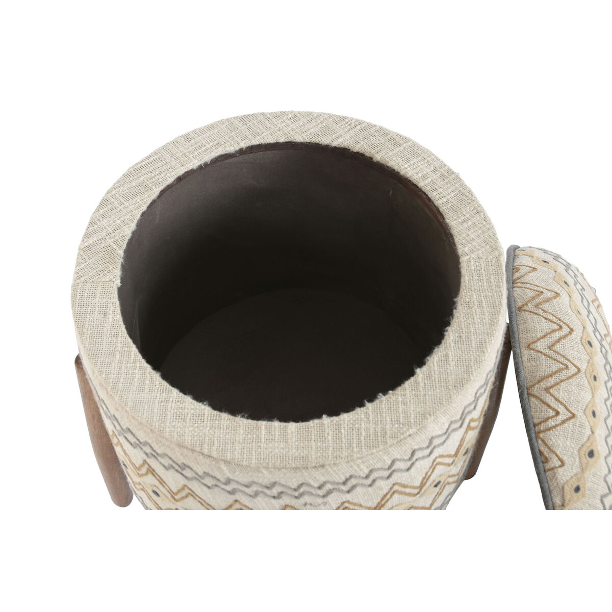 Reposapiés Home ESPRIT Beige Urbano 40 x 40 x 52 cm 8 S3062706_7