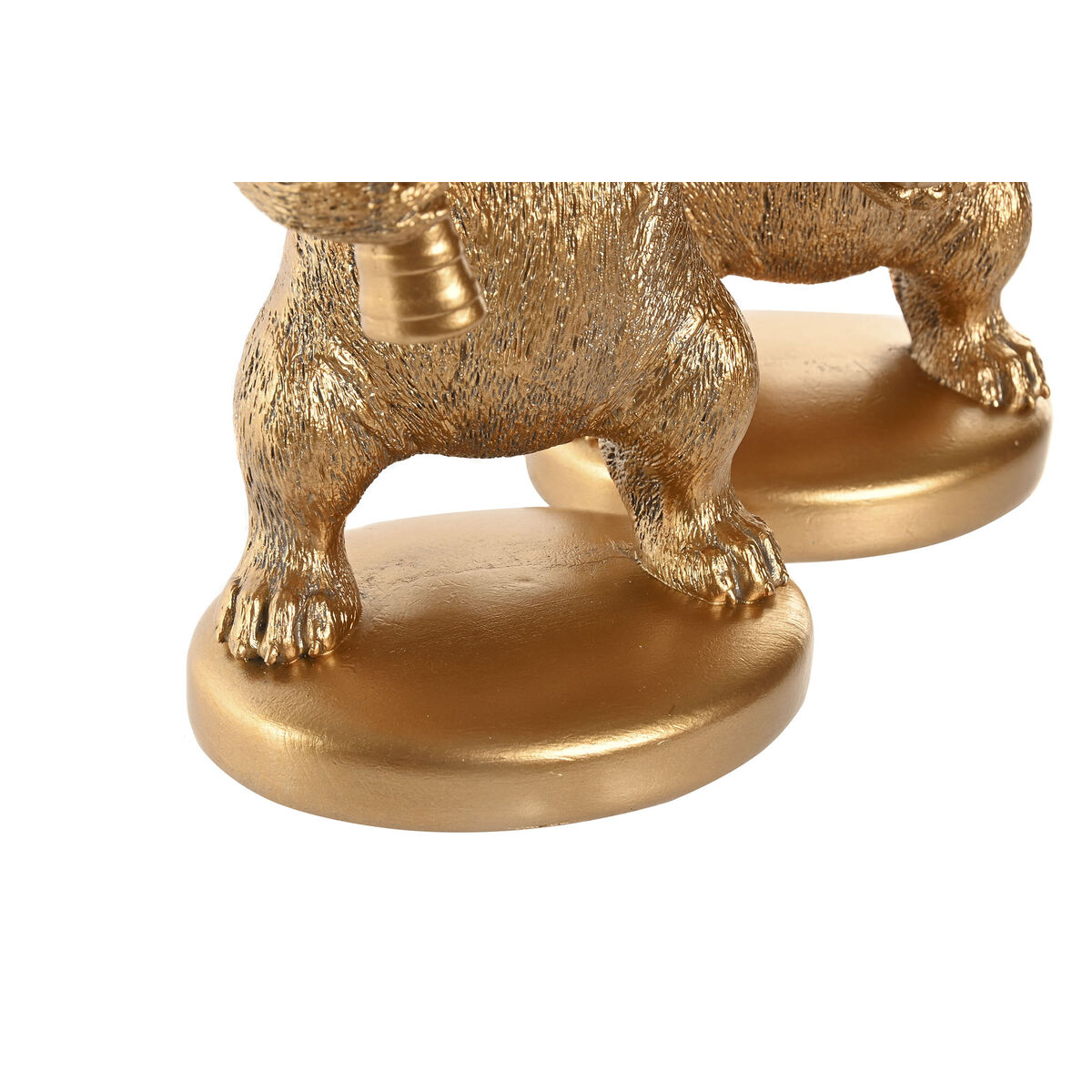 Figura Decorativa Home ESPRIT Dorado Perro 16,5 X 13 X 27 CM (2 Unidades) 3 S3062272_2