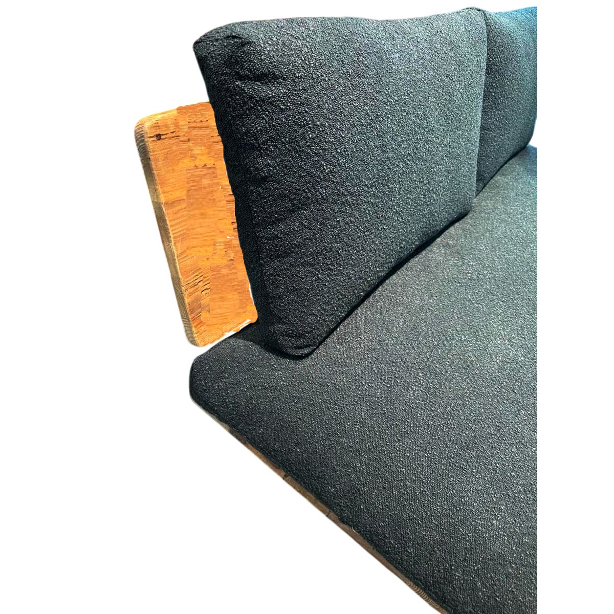 Sillón Home ESPRIT Negro Natural 95 x 88 x 75 cm 3 S3062082_2