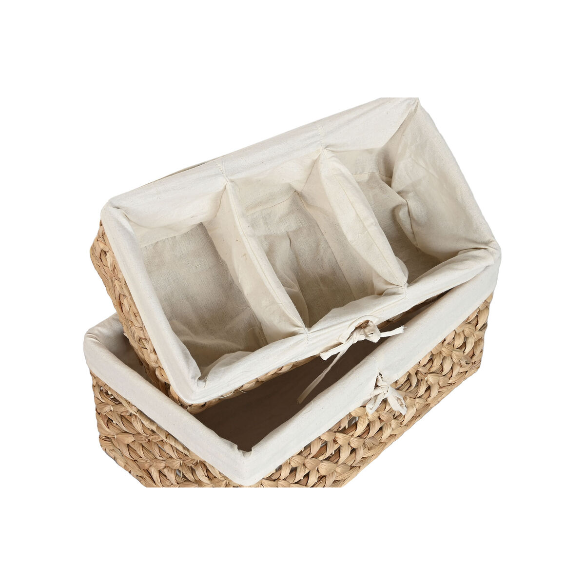 Caja Decorativa Home ESPRIT Natural Jacinto de agua Tropical 2 S3062174_1