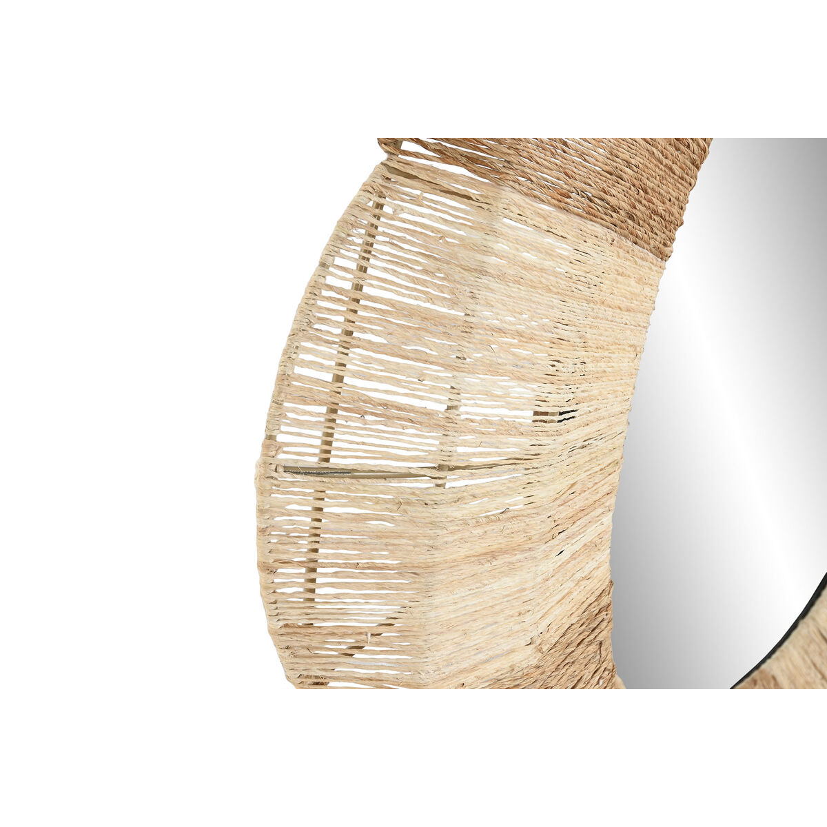 Espejo de pared Home ESPRIT Marrón Natural Boho 87 X 8 X 87 CM 2 S3062728_1