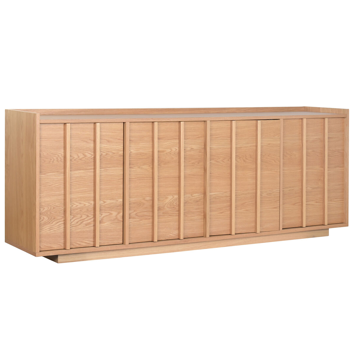 Aparador Home ESPRIT Natural Madera MDF 200 X 40 X 75 CM 1 S3063041_0