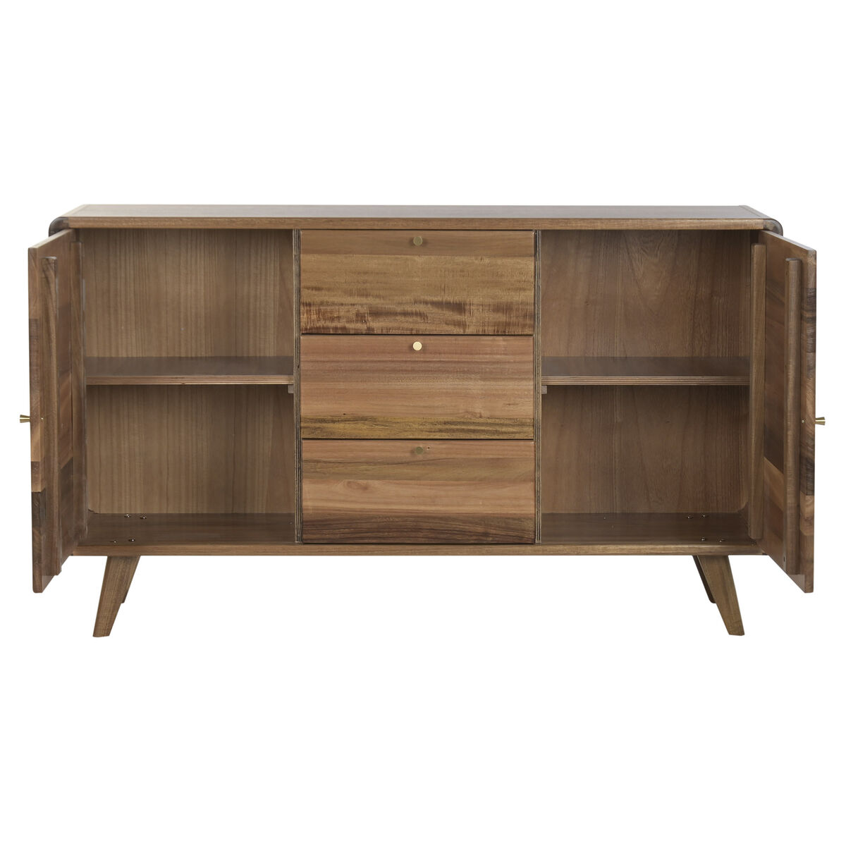 Aparador Home ESPRIT Metal Acacia 124 X 32 X 73 CM 3 S3062982_2