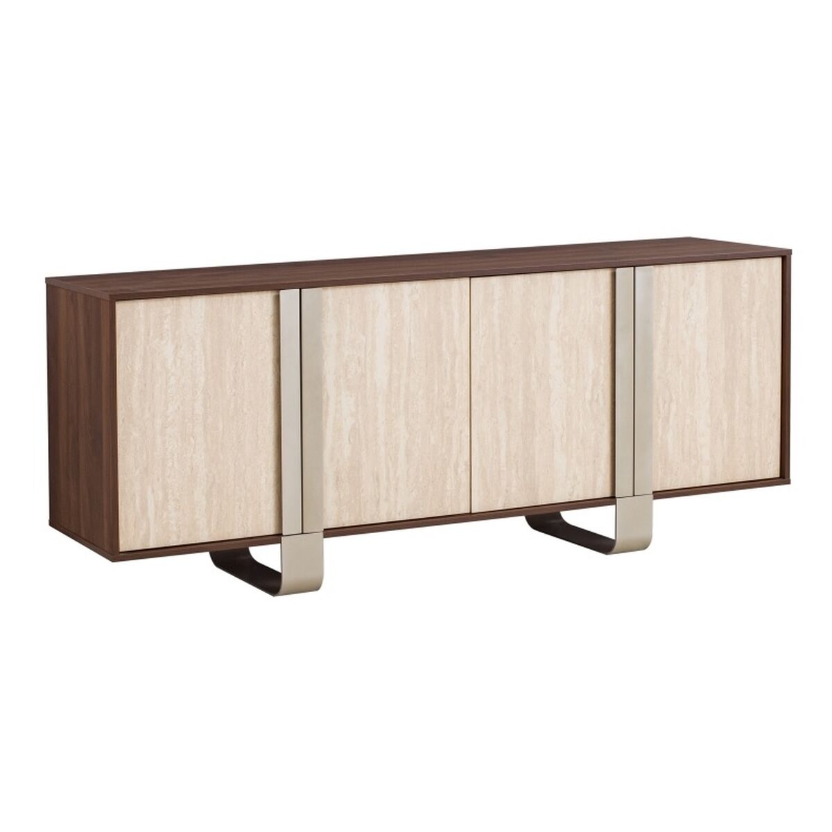 Aparador Home ESPRIT Metal Madera MDF 1 S3062285_0
