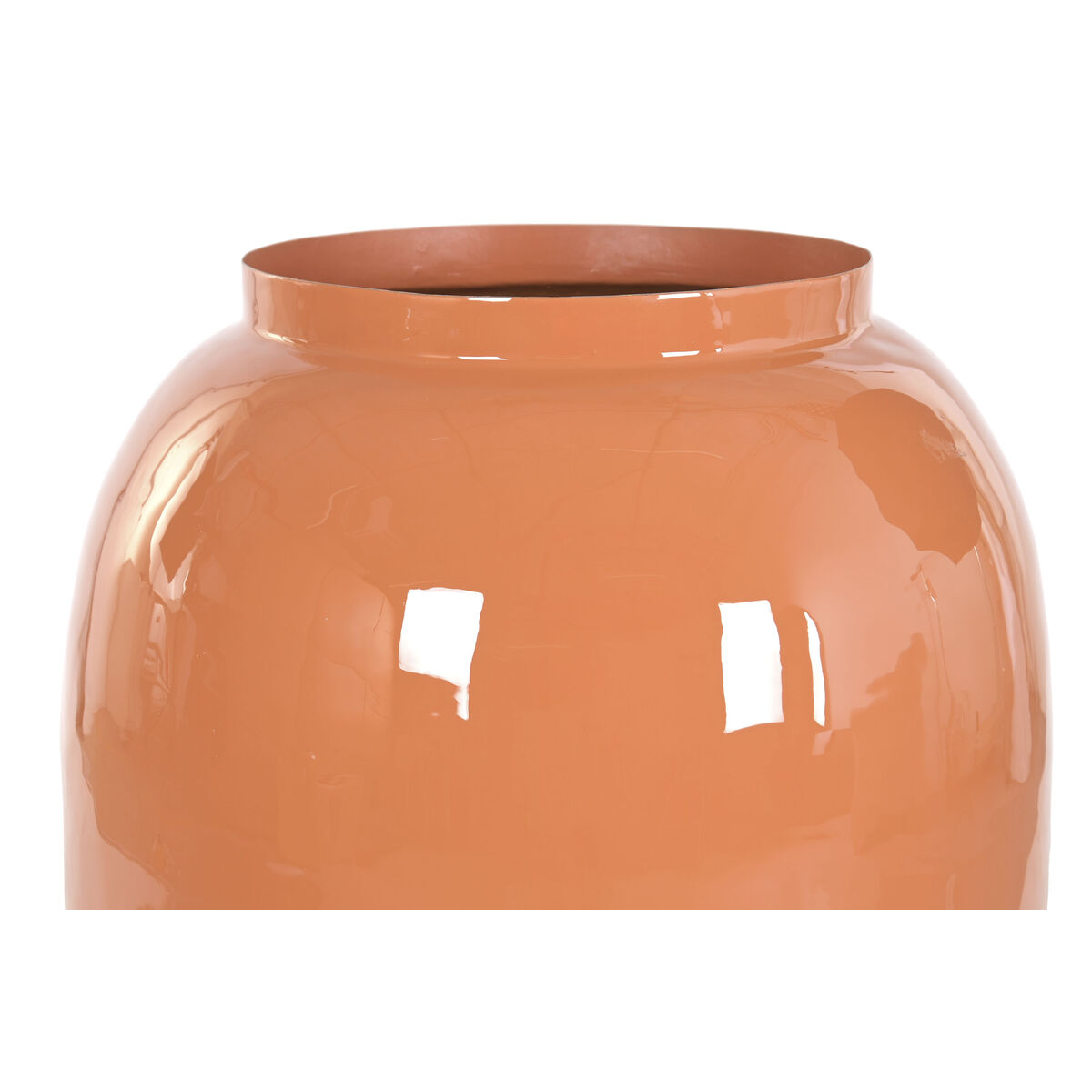 Jarrón Home ESPRIT Terracota Hierro Urbano Lacado 40 x 40 x 70 cm 3 S3063172_2