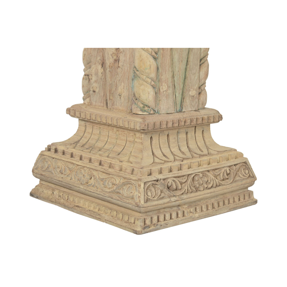 Figura Decorativa Home ESPRIT Natural Columna Decapé 30 X 30 X 200 CM 8 S3062628_7