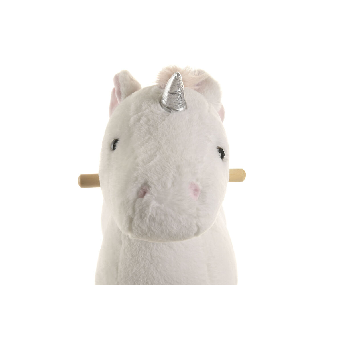 Mecedora Home ESPRIT Blanco Natural Unicornio 3 S3062739_2