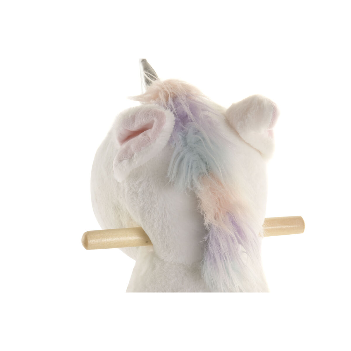 Mecedora Home ESPRIT Blanco Natural Unicornio 8 S3062739_7