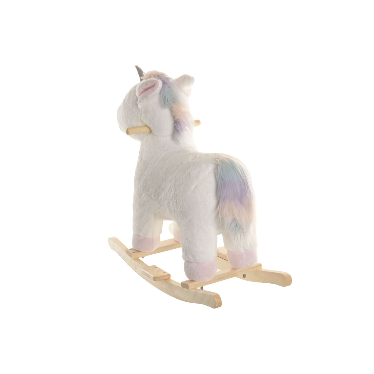 Mecedora Home ESPRIT Blanco Natural Unicornio 9 S3062739_8