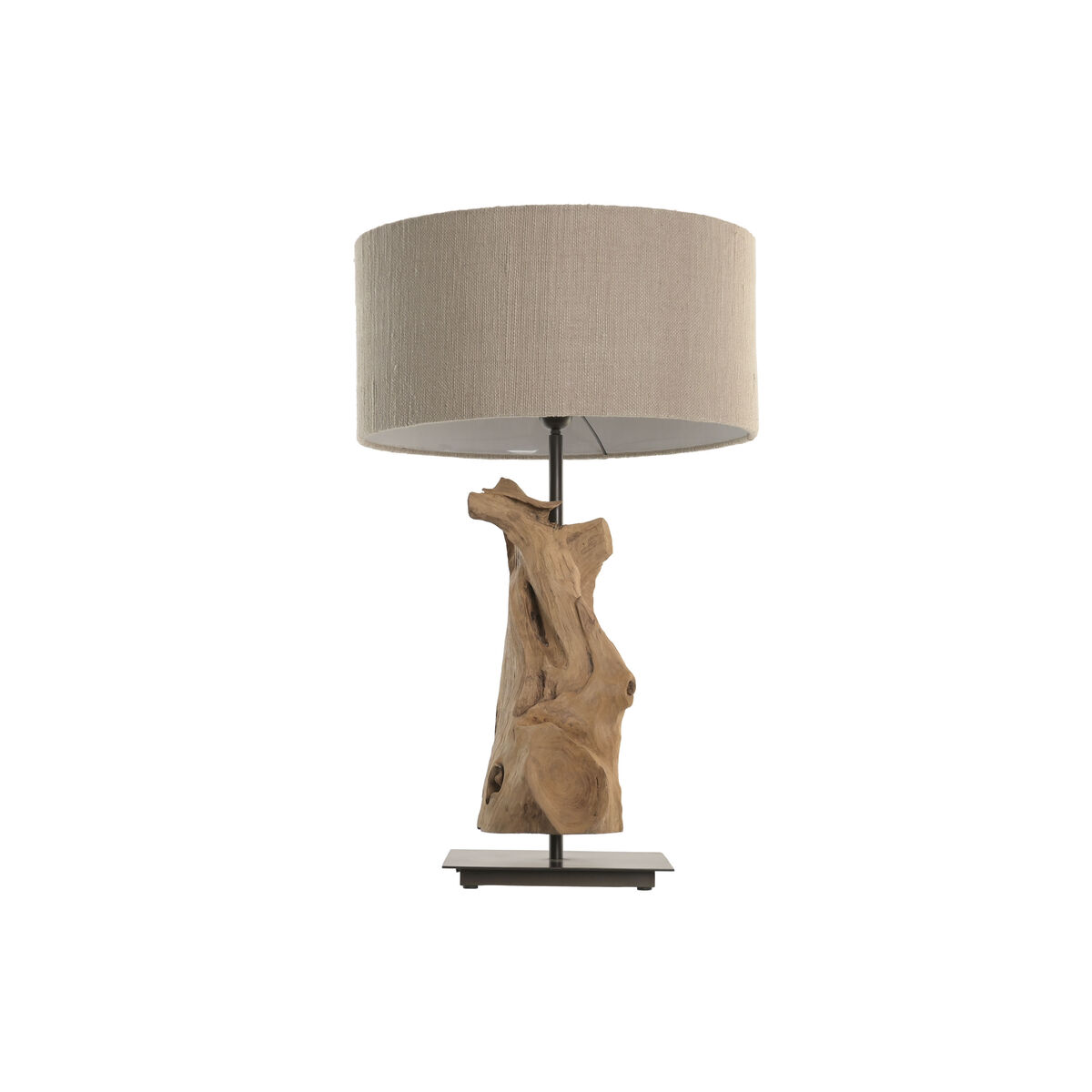 Lámpara de mesa Home ESPRIT Negro Beige Natural 50 W 220 V 7 S3062821_6