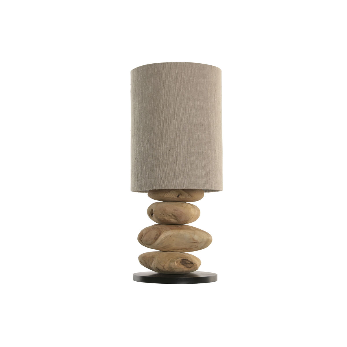 Lámpara de mesa Home ESPRIT Negro Beige Natural 50 W 220 V 6 S3062823_5