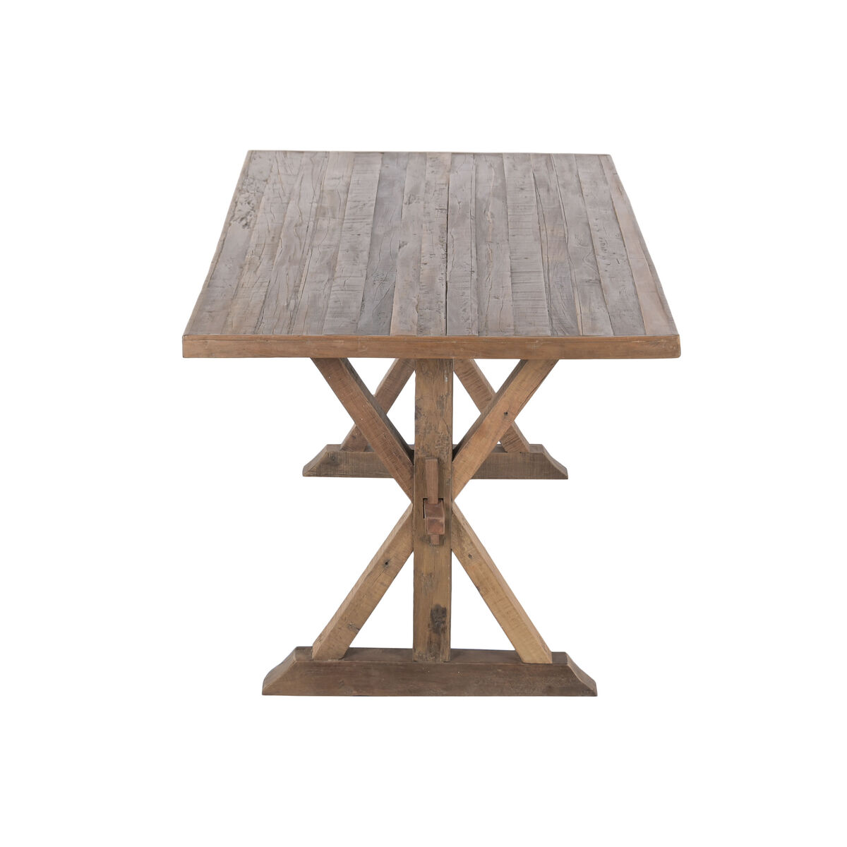 Mesa de Comedor Home ESPRIT Natural Madera Reciclada 180 x 90 x 78 cm 2 S3063101_1