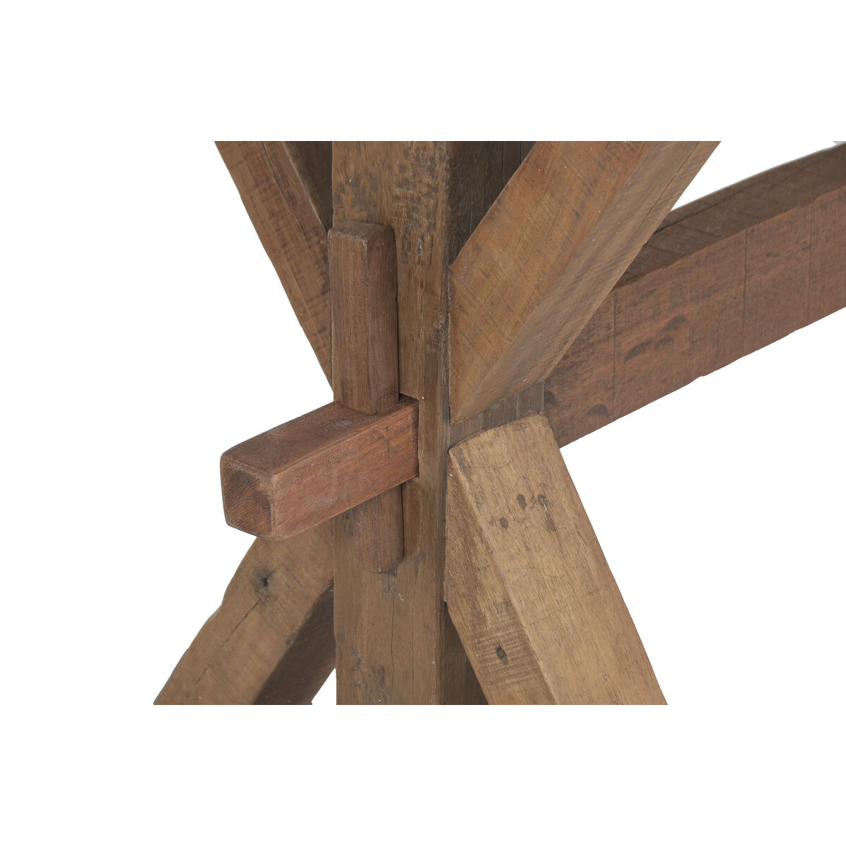 Mesa de Comedor Home ESPRIT Natural Madera Reciclada 180 x 90 x 78 cm 6 S3063101_5