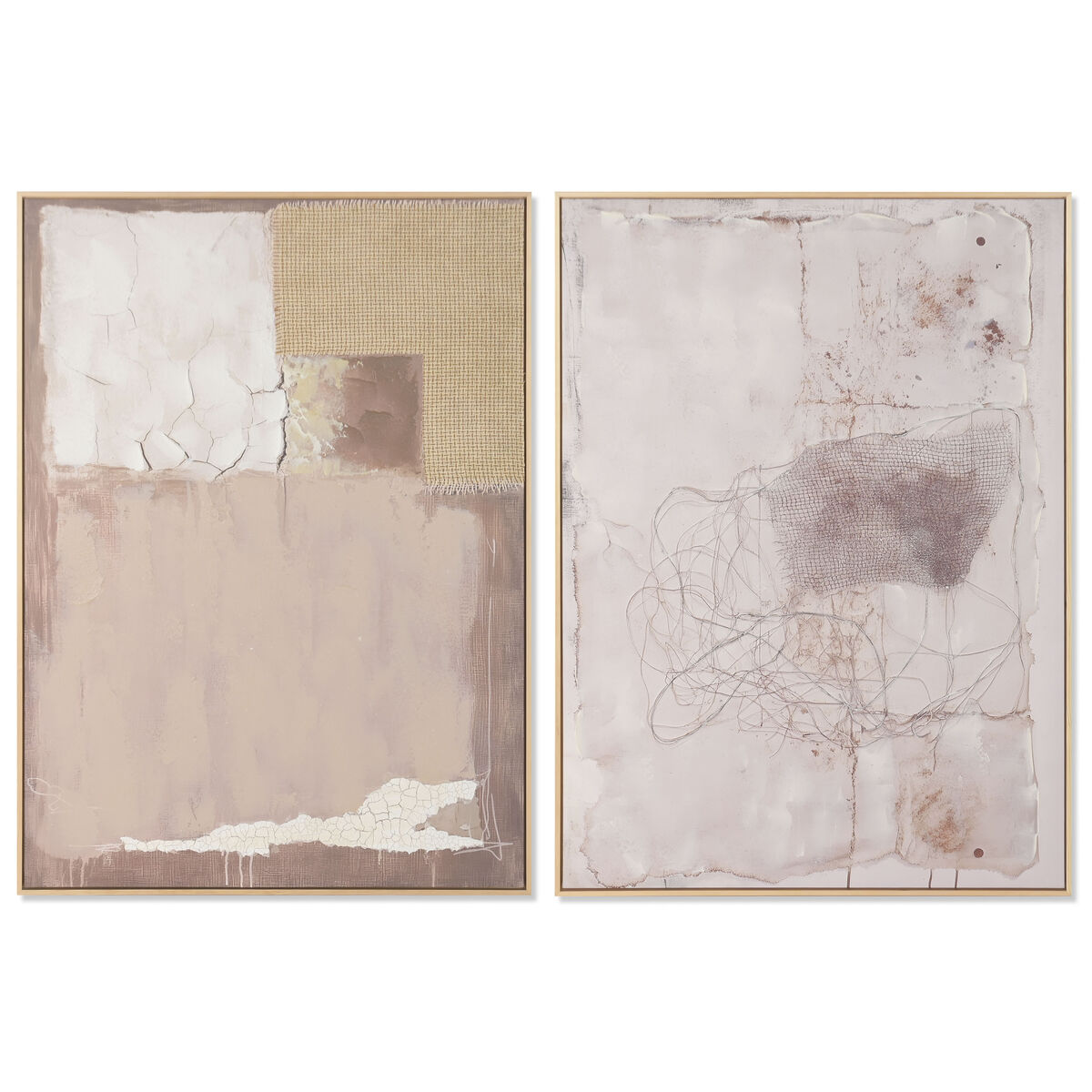 Lienzo Home ESPRIT Moderno 103 x 4 x 143 cm (2 Unidades) 1 S3062638_0