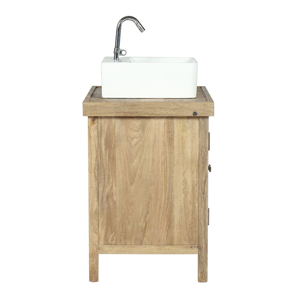 Mueble Bajo Lavabo Home ESPRIT Cerámica Madera de mango 81 X 56 X 78 CM 2 S3063130_1