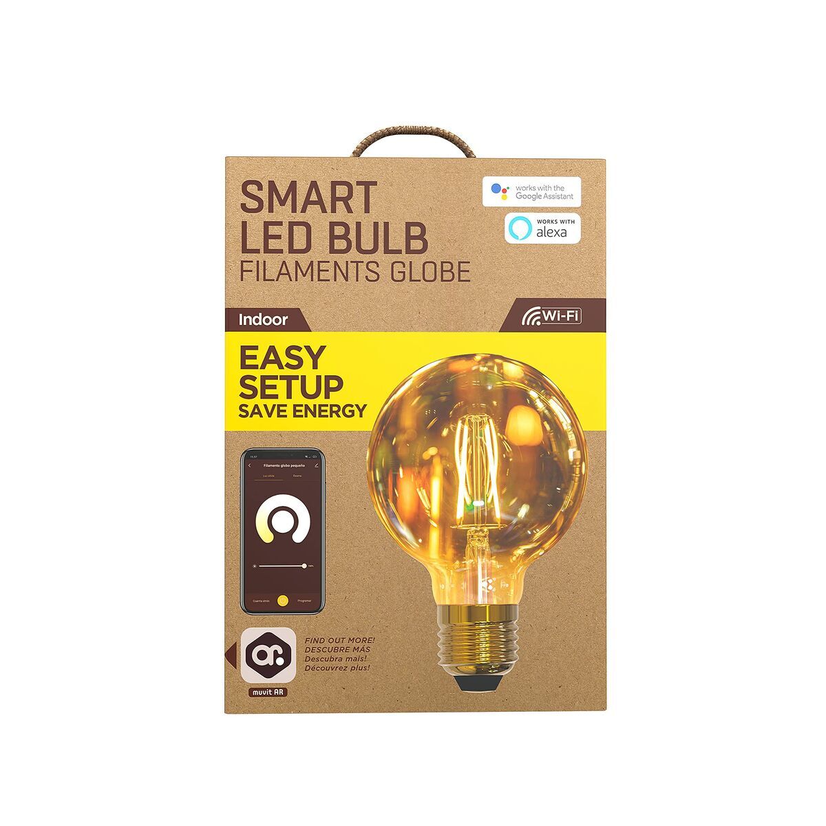 Bombilla Inteligente Muvit iO 5 W E27 1800 K 2700 K 480 Lm Wi-Fi 12 M1300330_11