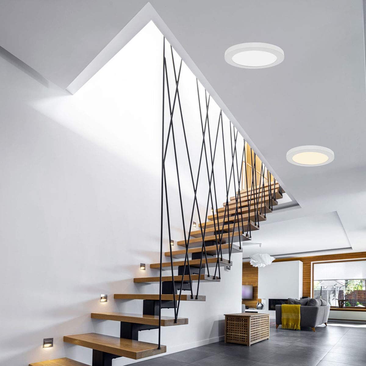 Foco empotrable Muvit iO Blanco 30 W 3000 lm 330 mm Wi-Fi 13 M1300336_12