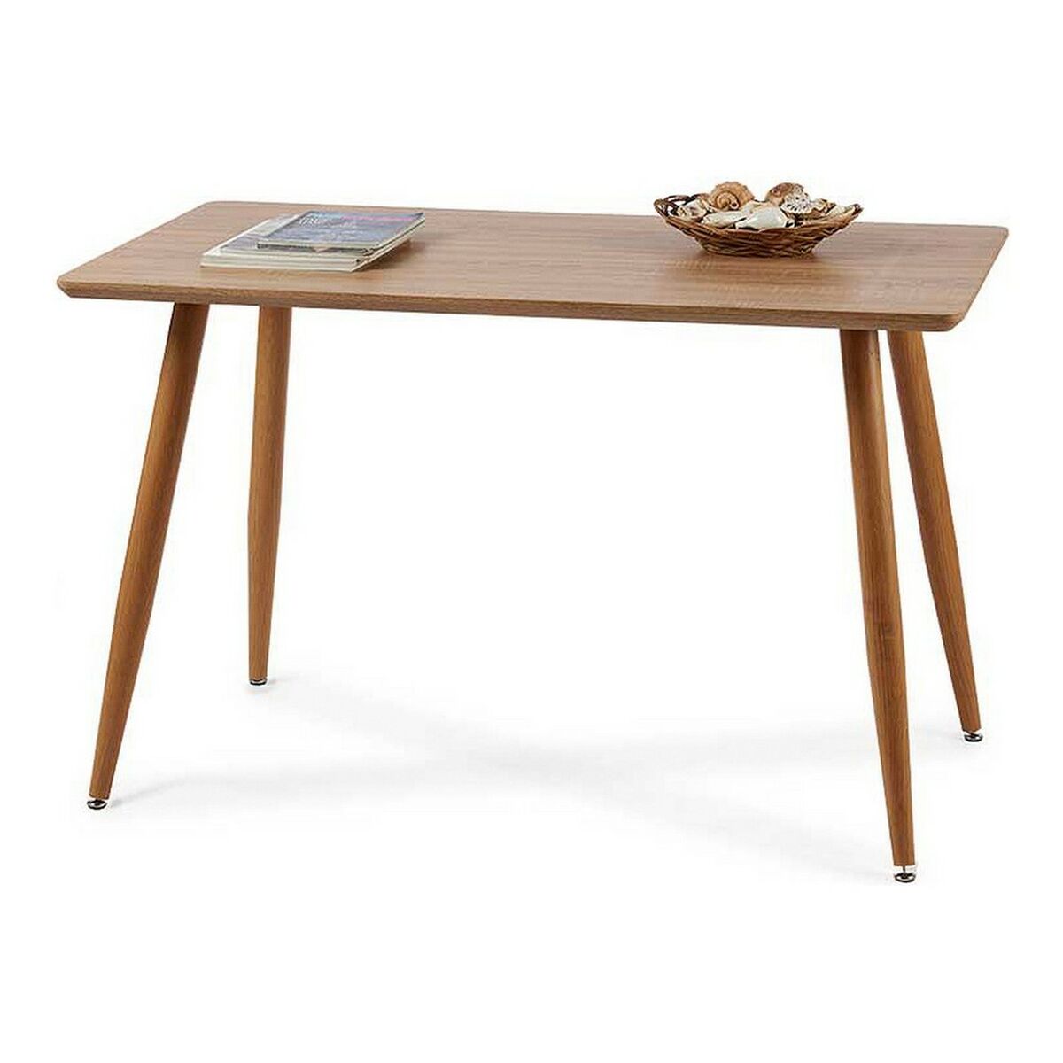 Mesa de Comedor Gift Decor Marrón Metal Madera Melamina 120 x 70 x 75 cm 1 S3609684_0