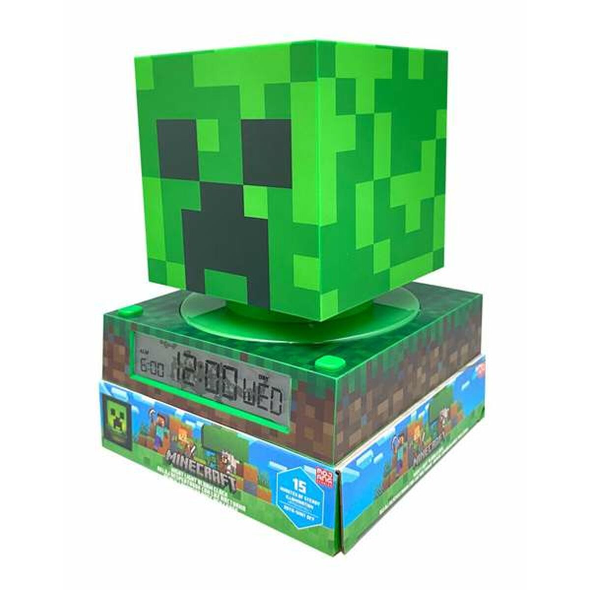 Lámpara de mesa Minecraft Verde 2 S2453985_1