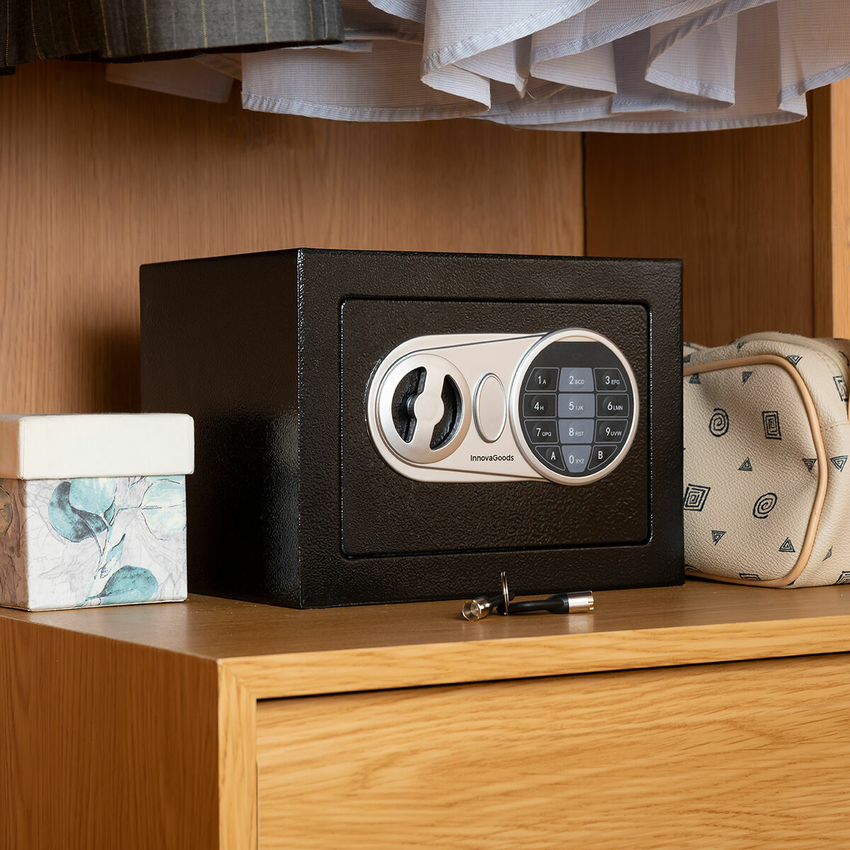 Caja Fuerte con Cerradura Electrónica Safeck InnovaGoods 2 V0103828_1