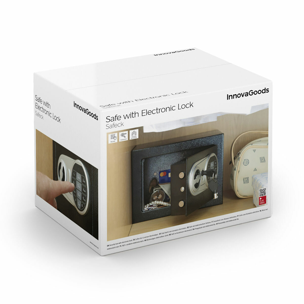 Caja Fuerte con Cerradura Electrónica Safeck InnovaGoods 11 V0103828_10