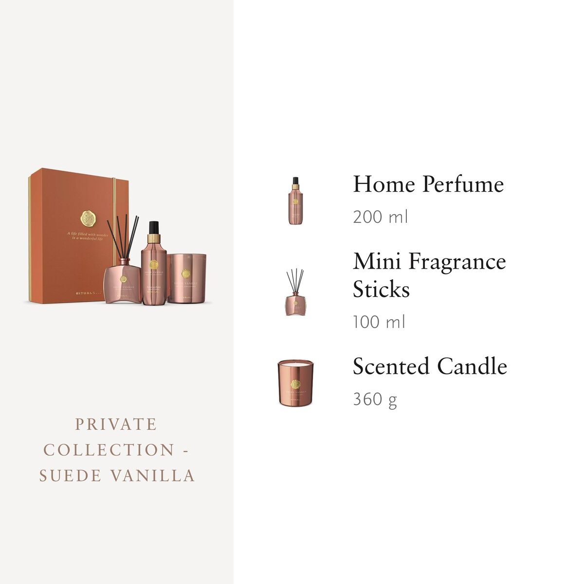 Set de Regalo Rituals Rituals Private Suede Vanilla 3 Piezas 2 M0126656_1