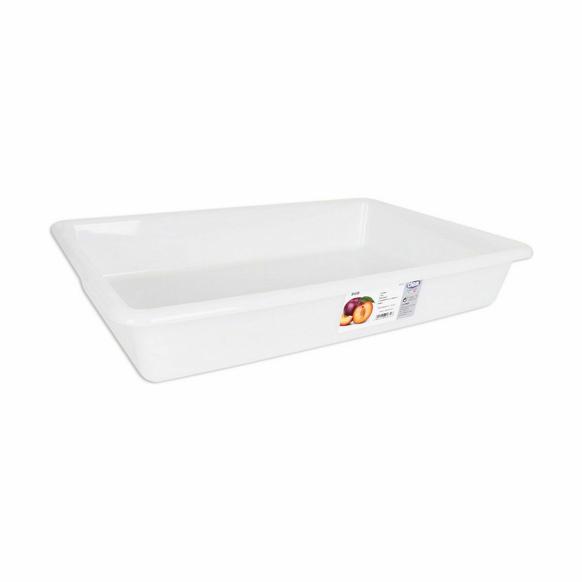 Set de Bandejas organizadoras Dem Bob Blanco 8,6 L 50 x 34 x 8 cm (12 Unidades) 2 S2232289_1