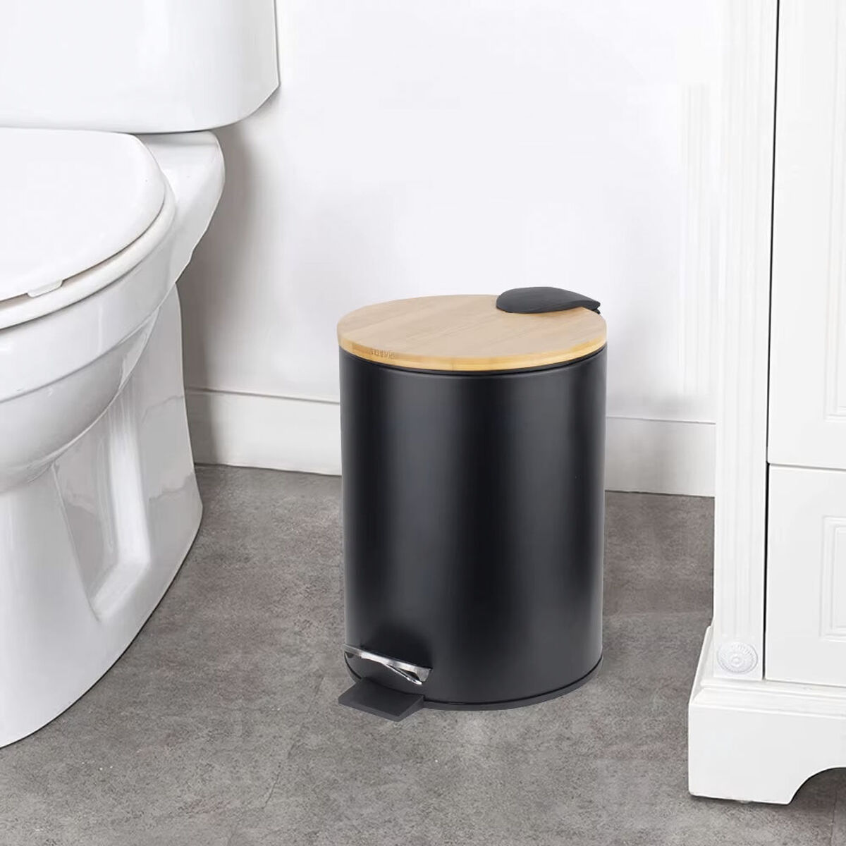 Papelera con Pedal Confortime 3 L (6 Unidades) 6 S2241496_5