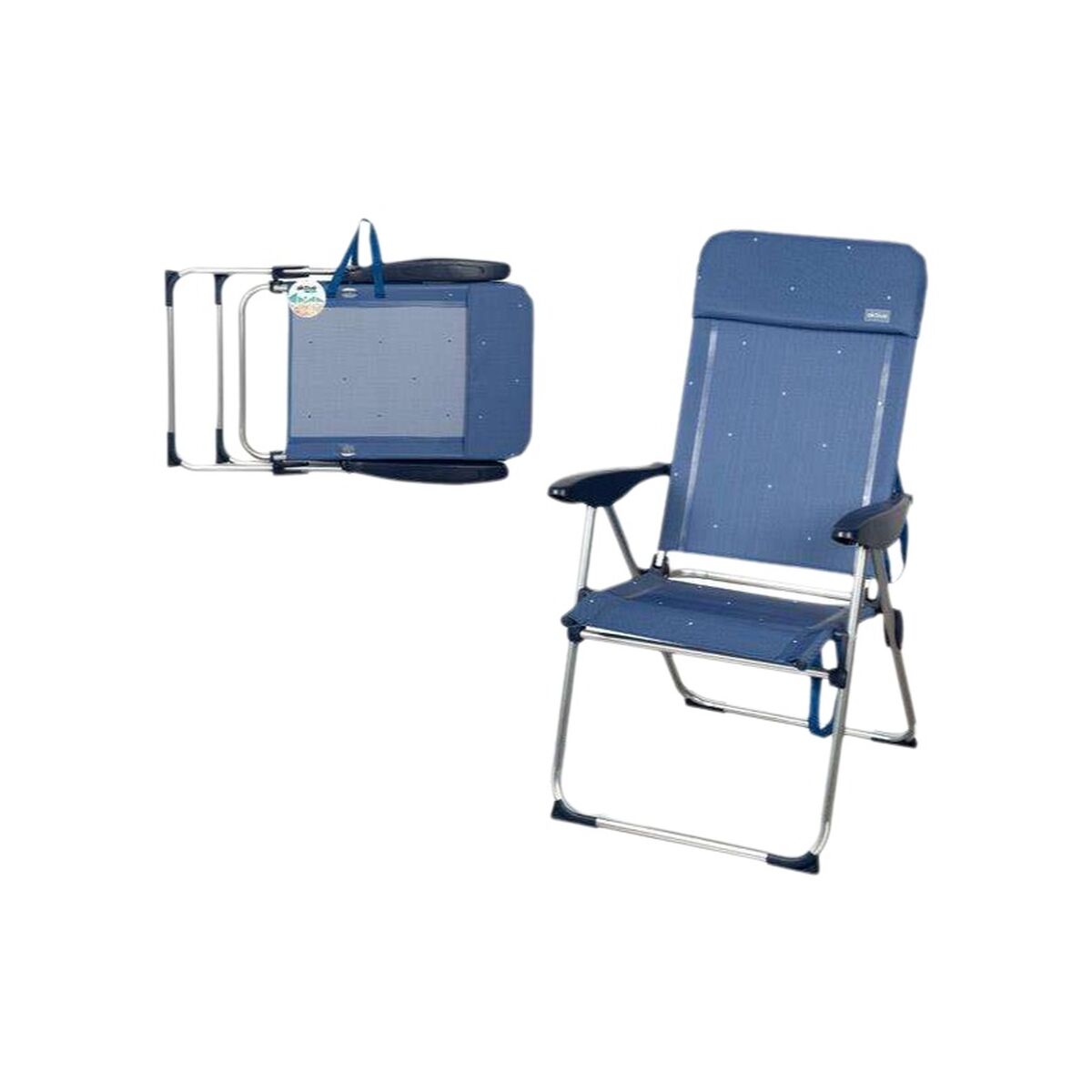 Silla Plegable Aktive Azul 65 x 60 x 43 cm 1 S2455370_0