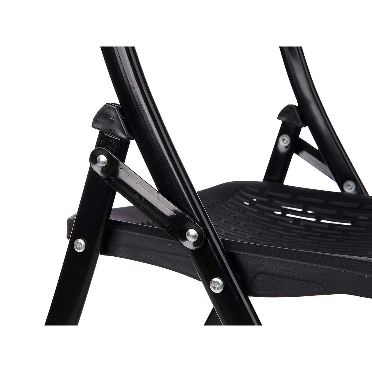 Silla Plegable Gift Decor Negro 59 x 50 x 82 cm 108 x 13,5 x 50 cm (4 Unidades) 3 S3632948_2