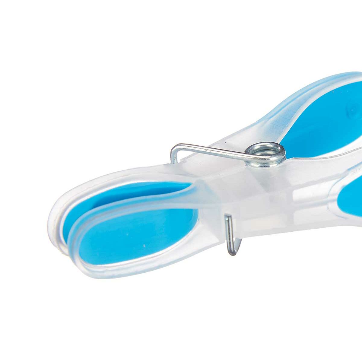 Pinzas para la Ropa Multicolor Metal Silicona Plástico 8,3 x 3,5 cm (12 Unidades) 5 S3633700_4