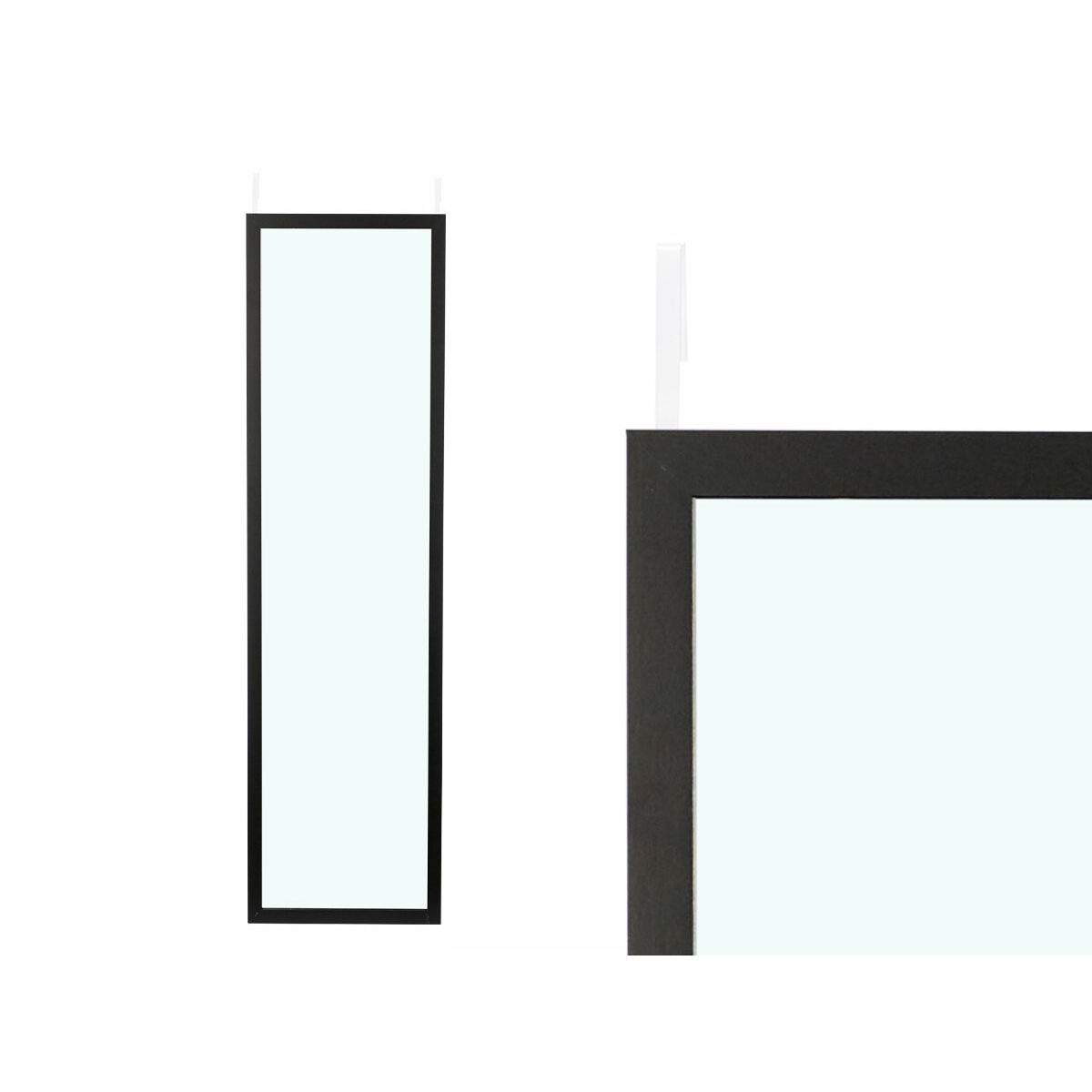 Espejo Colgante Gift Decor Negro 30 x 120 cm (12 Unidades) 3 S3633771_2