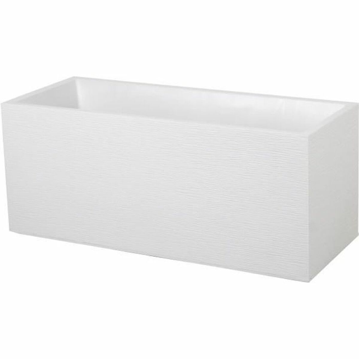 Jardinera EDA EDA Graphit Blanco Polipropileno Plástico 99,5 x 39 x 43 cm 1 S71012779_0