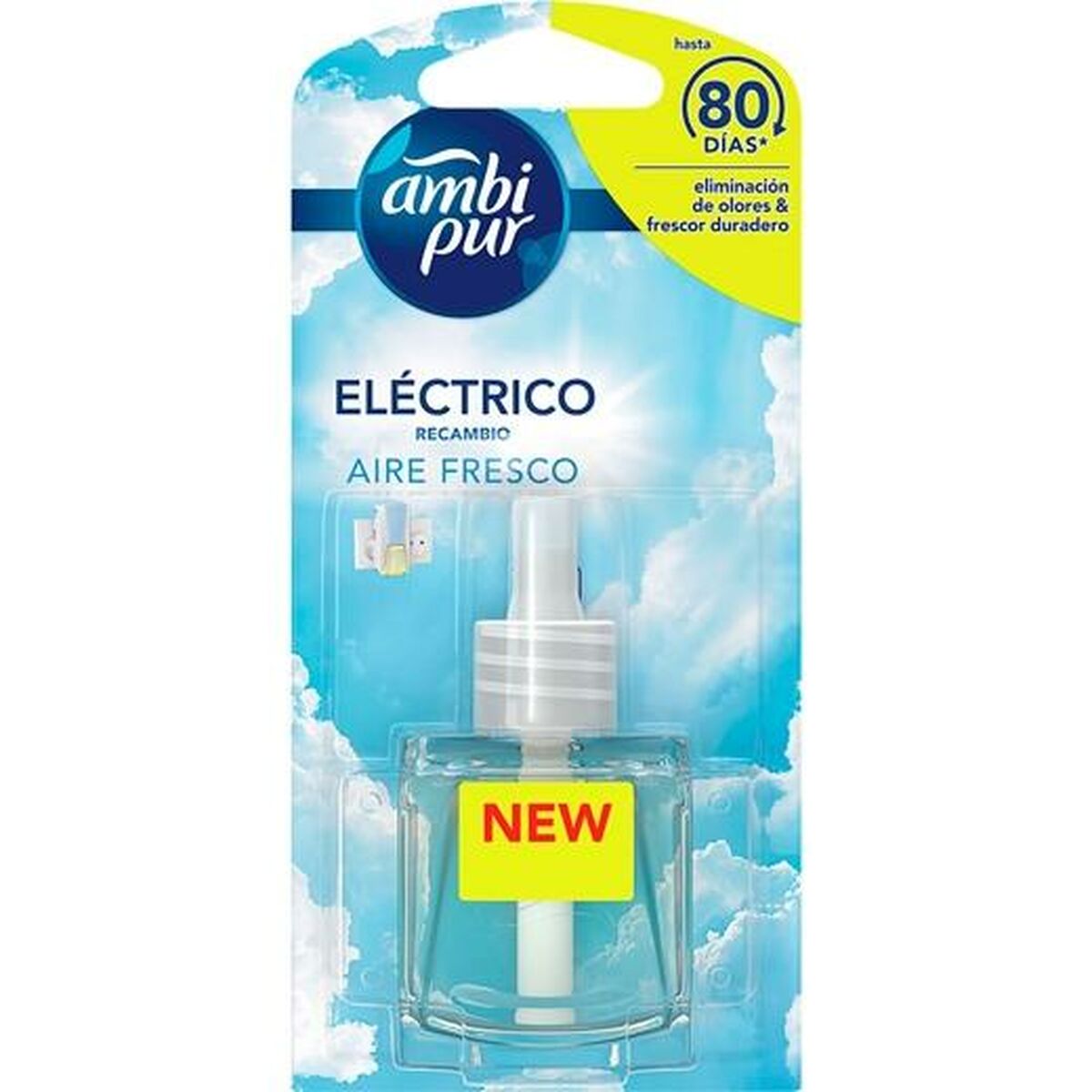 Recambio de Ambientador Eléctrico Ambi Pur AIRE FRESCO Aire limpio 21,5 ml (9 Unidades) 2 S8434533_1