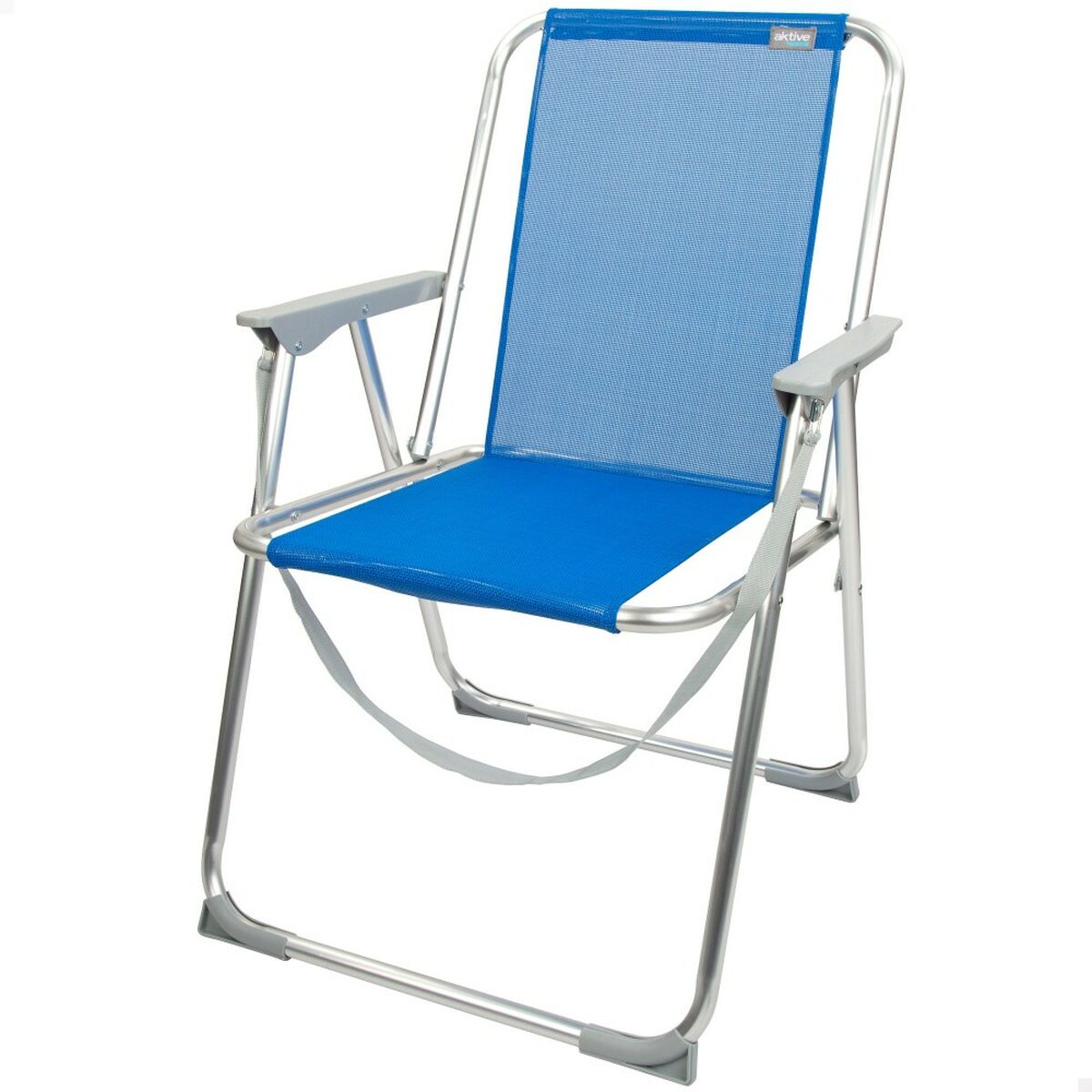 Silla Plegable Aktive Gomera Azul 44 x 76 x 45 cm (4 Unidades) 2 S8901110_1