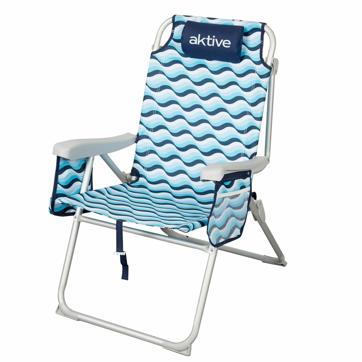 Silla de Playa Aktive 48 x 95 x 78 cm (2 Unidades) 2 S8906369_1