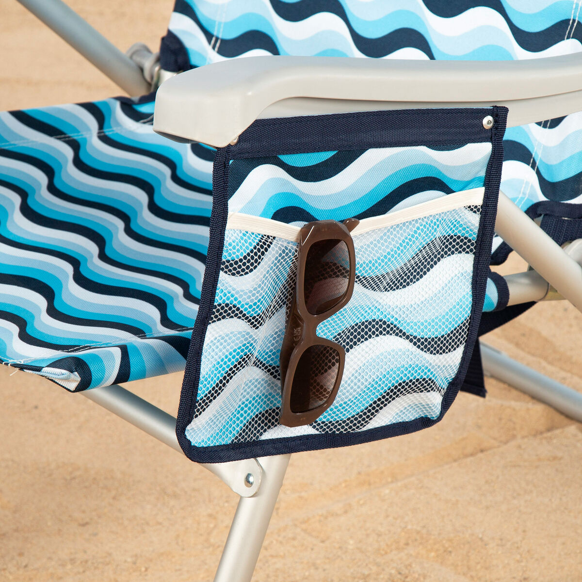 Silla de Playa Aktive 48 x 95 x 78 cm (2 Unidades) 7 S8906369_6