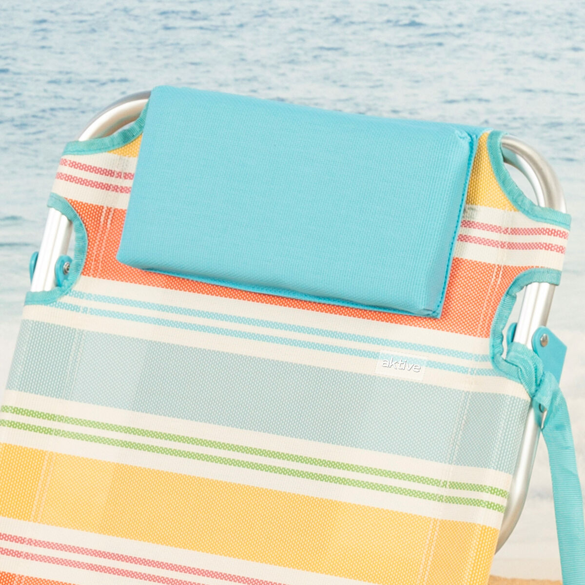 Silla de Playa Aktive 48 x 75 x 48 cm (2 Unidades) 6 S8906375_5