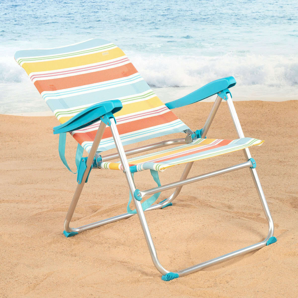 Silla de Playa Aktive 48 x 95 x 65 cm (4 Unidades) 4 S8906379_3