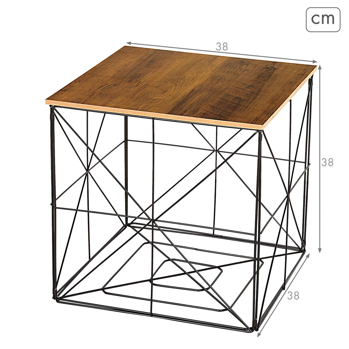 Perchero Max Home Hierro Madera MDF (4 Unidades) 4 S8907600_3