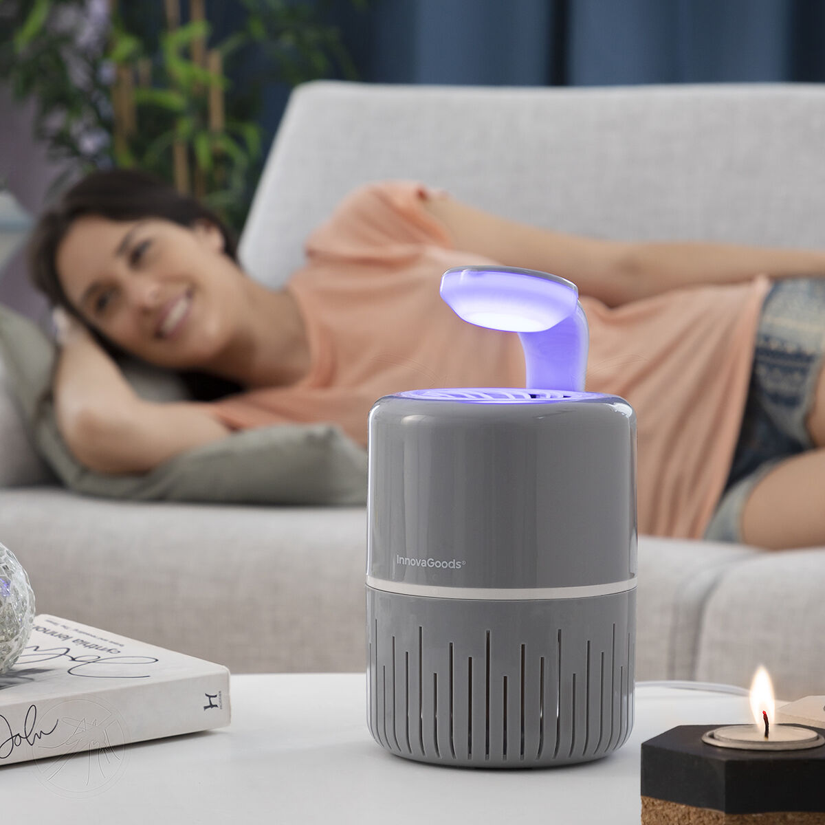 Lámpara Antimosquitos por Succión KL Drain InnovaGoods 5 V0103447_4