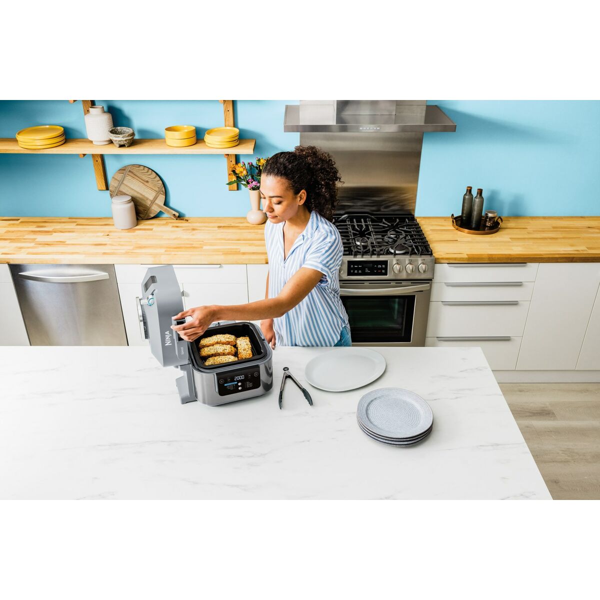 Freidora de Aire NINJA Gris 5,7 L 1,8 kg 19 S7198242_18