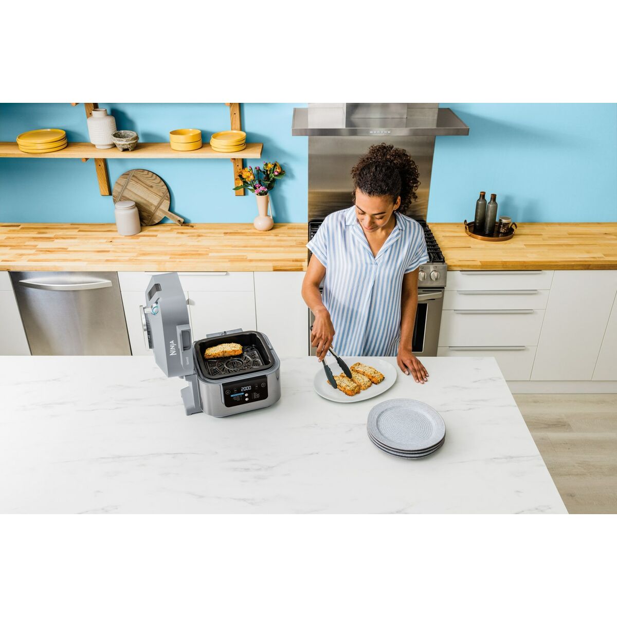 Freidora de Aire NINJA Gris 5,7 L 1,8 kg 24 S7198242_23