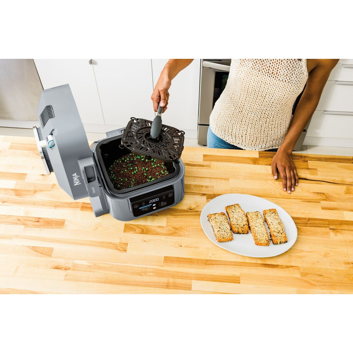 Freidora de Aire NINJA Gris 5,7 L 1,8 kg 28 S7198242_27