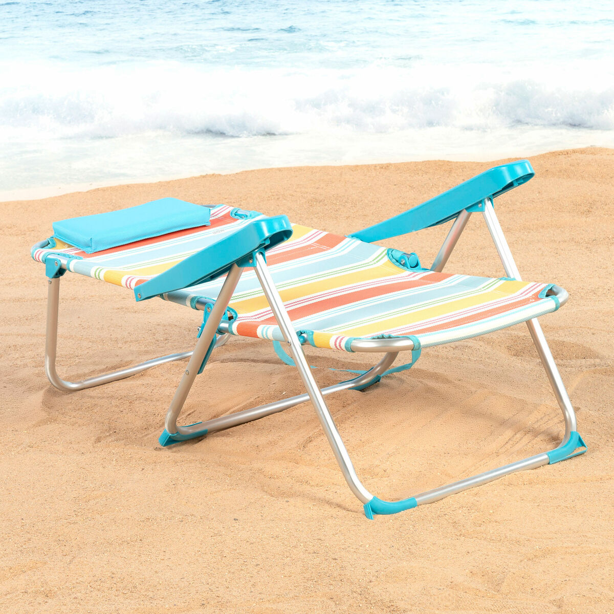 Silla de Playa Aktive 48 x 90 x 60 cm (2 Unidades) 4 S8906377_3